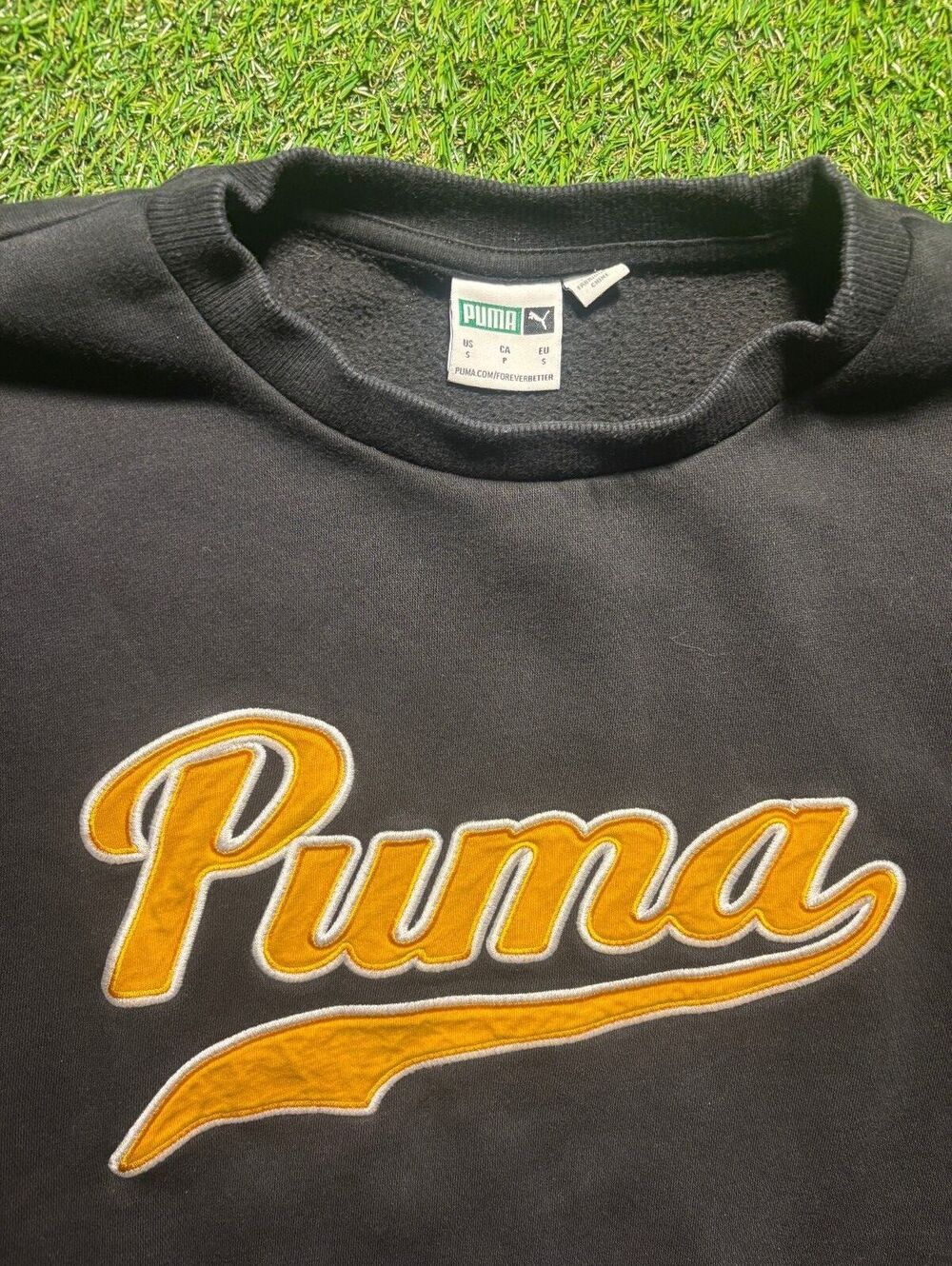 Y2K mid weight puma crewneck